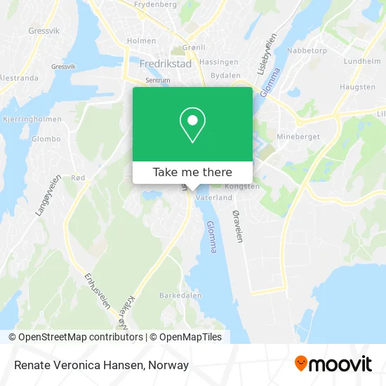 Renate Veronica Hansen map