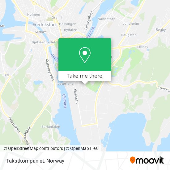 Takstkompaniet map