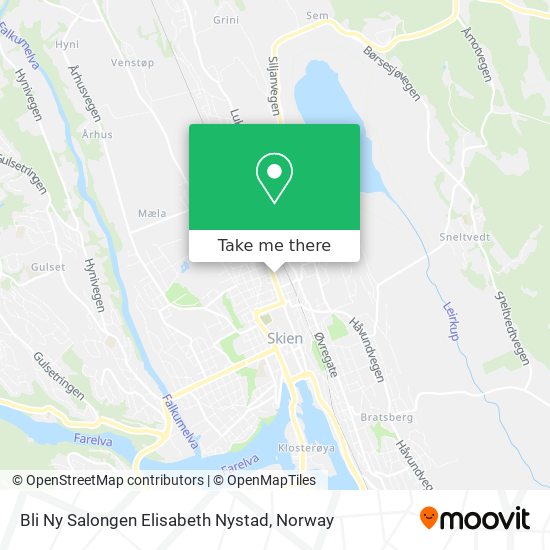 Bli Ny Salongen Elisabeth Nystad map