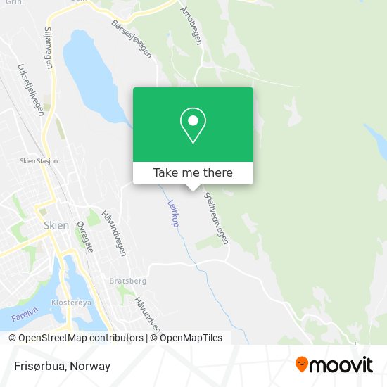 Frisørbua map