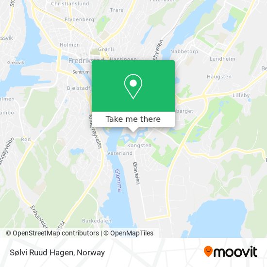 Sølvi Ruud Hagen map