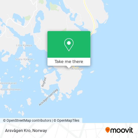 Arsvågen Kro map