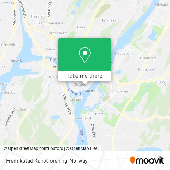 Fredrikstad Kunstforening map