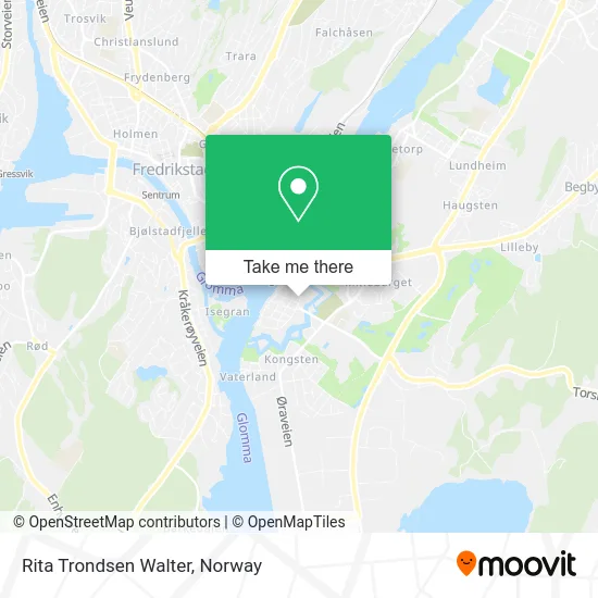 Rita Trondsen Walter map