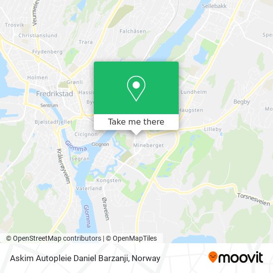 Askim Autopleie Daniel Barzanji map