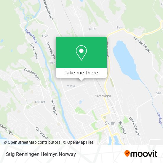 Stig Rønningen Høimyr map