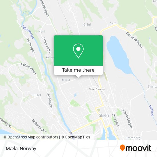 Mæla map