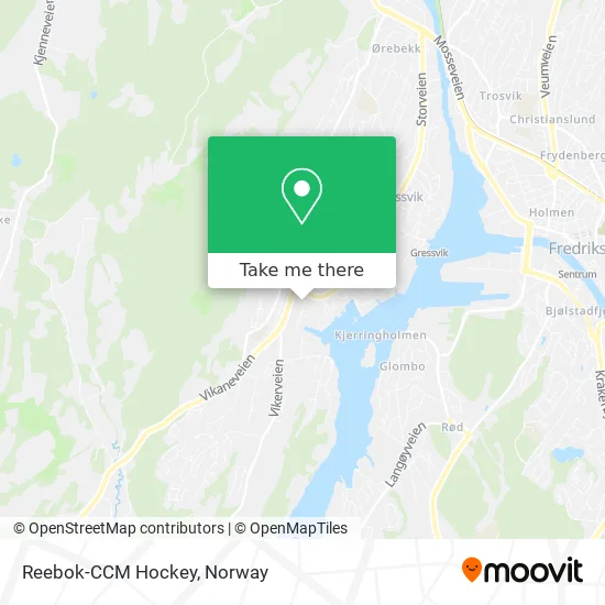 Reebok-CCM Hockey map