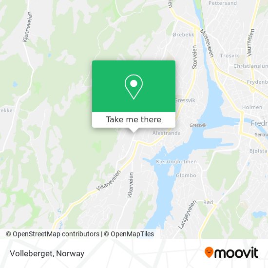 Volleberget map