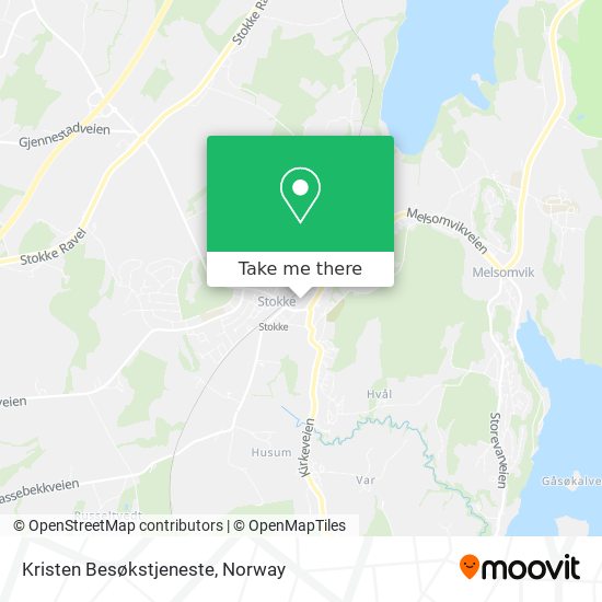 Kristen Besøkstjeneste map