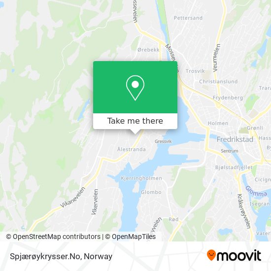 Spjærøykrysser.No map