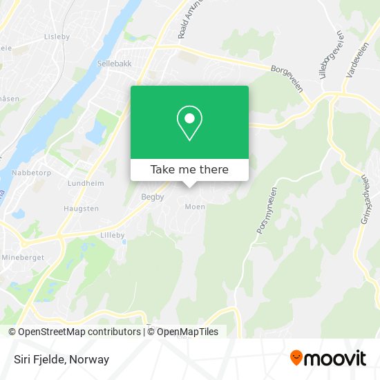 Siri Fjelde map