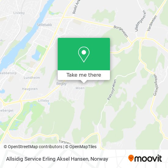 Allsidig Service Erling Aksel Hansen map