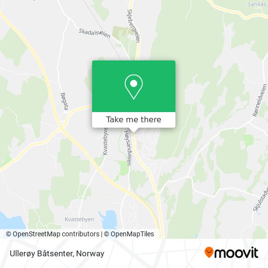 Ullerøy Båtsenter map