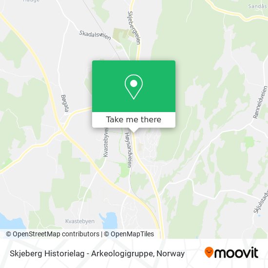 Skjeberg Historielag - Arkeologigruppe map
