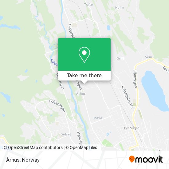 Århus map