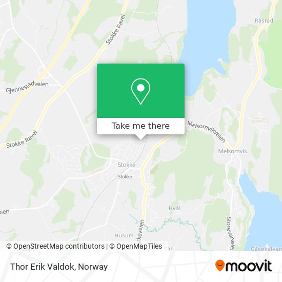 Thor Erik Valdok map