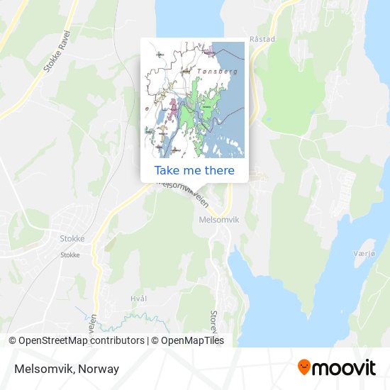 Melsomvik map