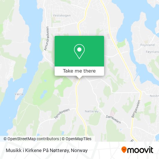 Musikk i Kirkene På Nøtterøy map