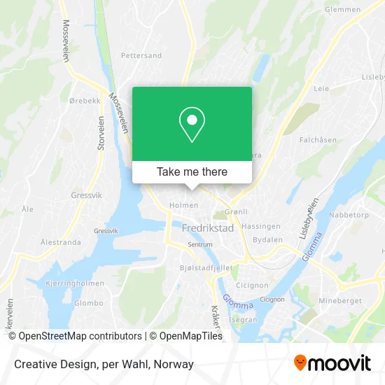 Creative Design, per Wahl map