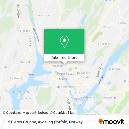 Hd-Eieres Gruppe, Avdeling Østfold map