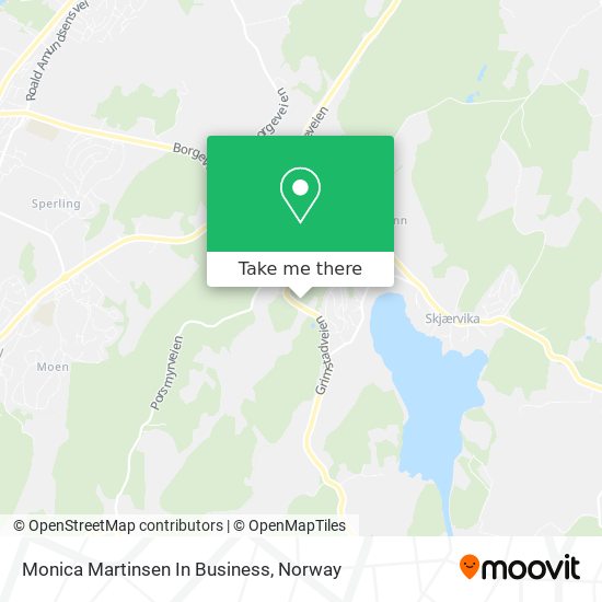 Monica Martinsen In Business map