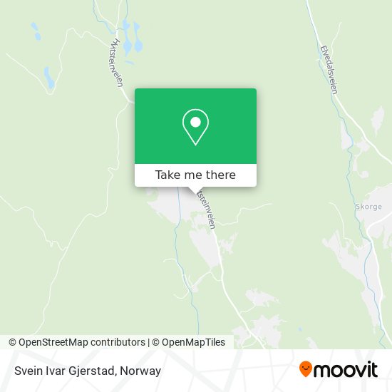 Svein Ivar Gjerstad map