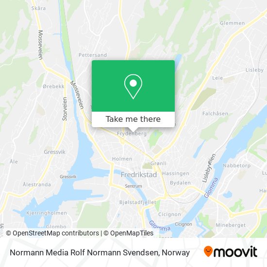 Normann Media Rolf Normann Svendsen map