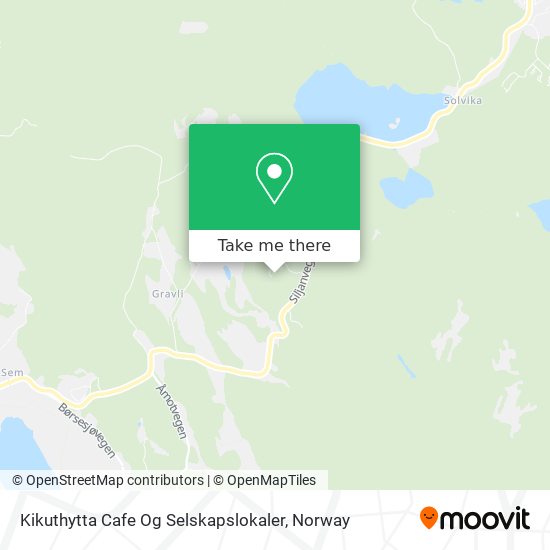 Kikuthytta Cafe Og Selskapslokaler map