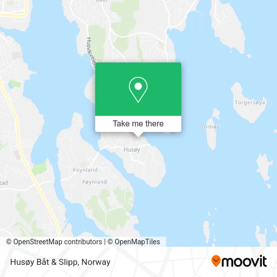 Husøy Båt & Slipp map