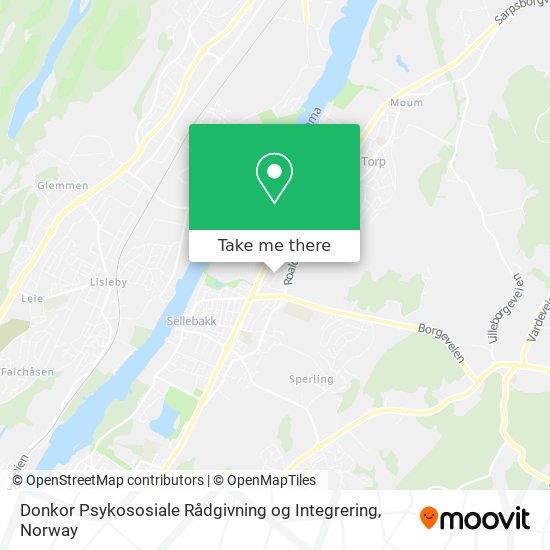 Donkor Psykososiale Rådgivning og Integrering map