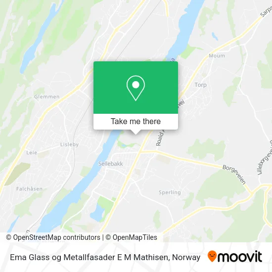 Ema Glass og Metallfasader E M Mathisen map