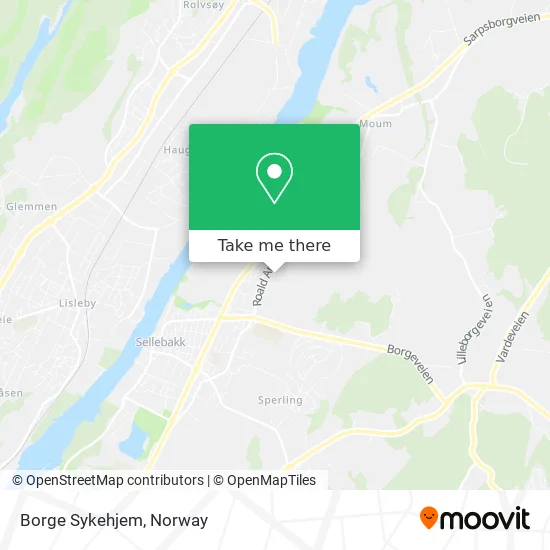 Borge Sykehjem map