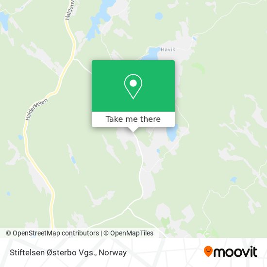 Stiftelsen Østerbo Vgs. map