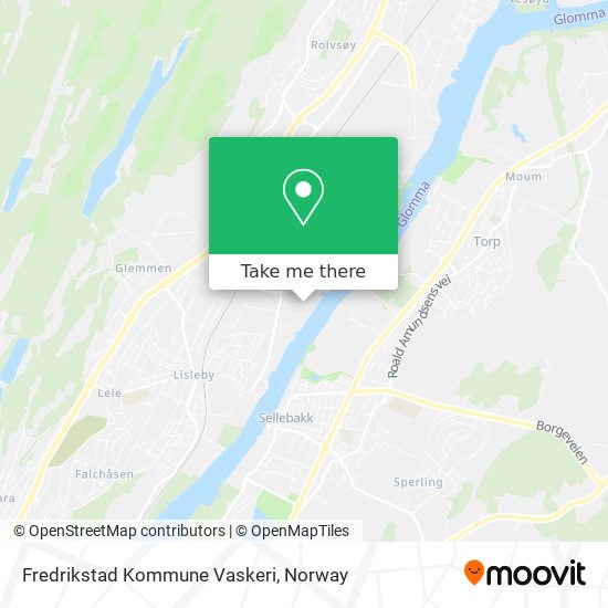 Fredrikstad Kommune Vaskeri map
