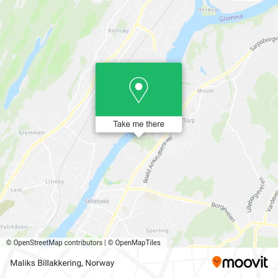 Maliks Billakkering map