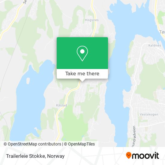 Trailerleie Stokke map