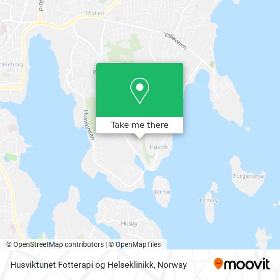 Husviktunet Fotterapi og Helseklinikk map