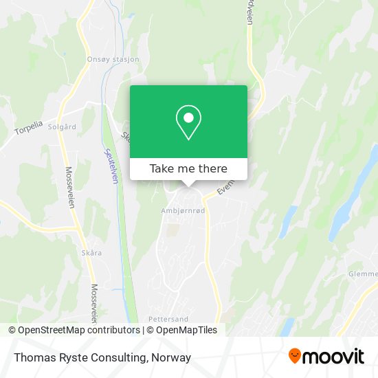 Thomas Ryste Consulting map