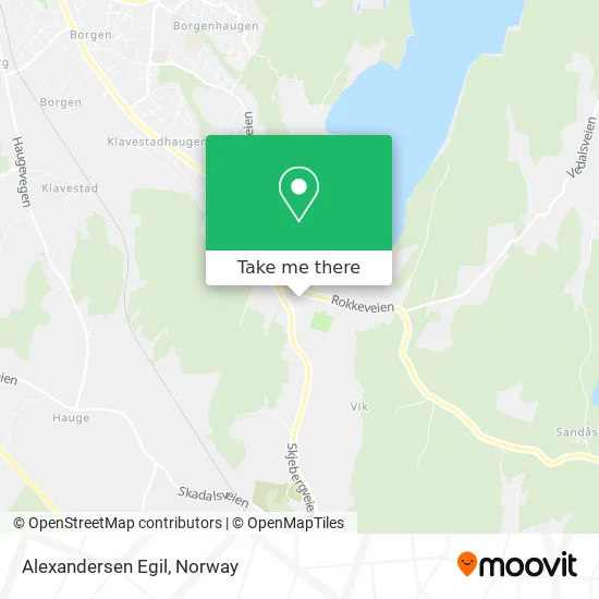 Alexandersen Egil map