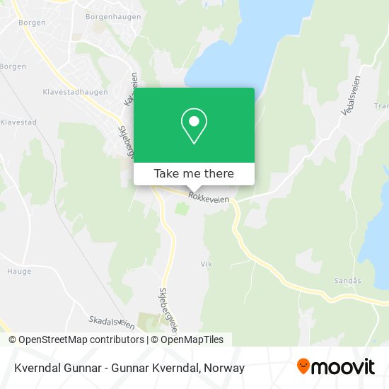 Kverndal Gunnar - Gunnar Kverndal map