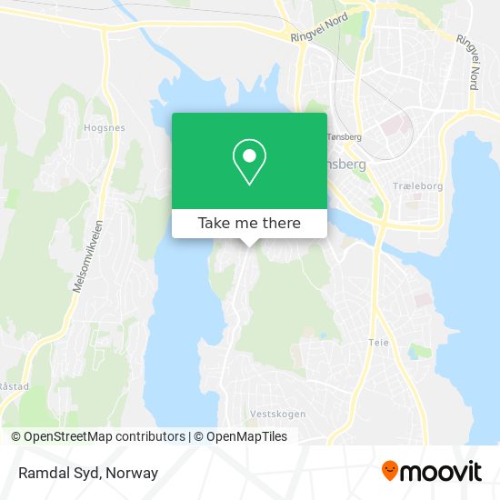 Ramdal Syd map