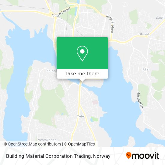 Building Material Corporation Trading map