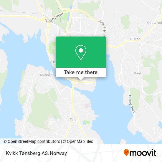 Kvikk Tønsberg AS map