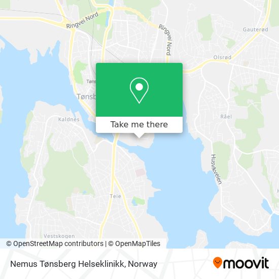 Nemus Tønsberg Helseklinikk map