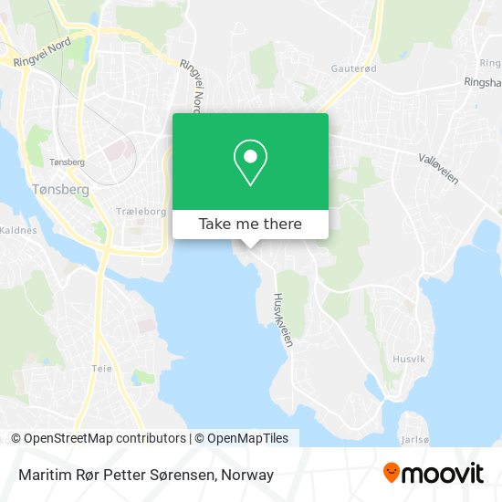 Maritim Rør Petter Sørensen map
