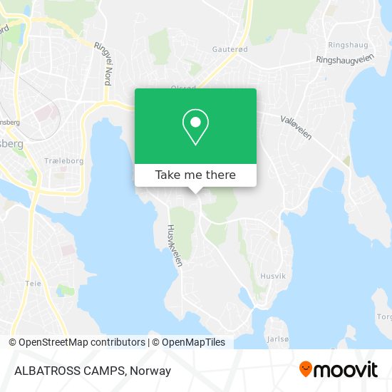 ALBATROSS CAMPS map