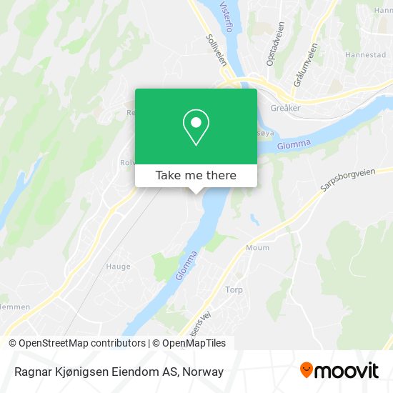 Ragnar Kjønigsen Eiendom AS map