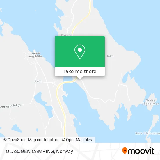 OLASJØEN CAMPING map