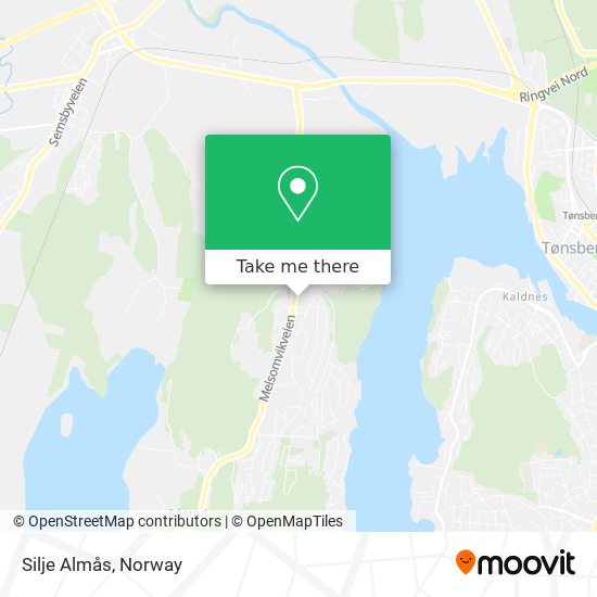 Silje Almås map
